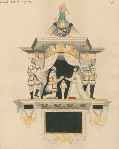Sir Thomas Chaloner Anıtı by Daniel Lysons
