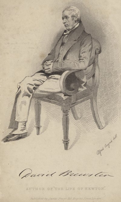 David Brewster  by Daniel Maclise
