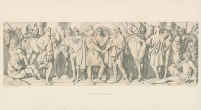 Harold ve Dük William Tanışıyor by Daniel Maclise