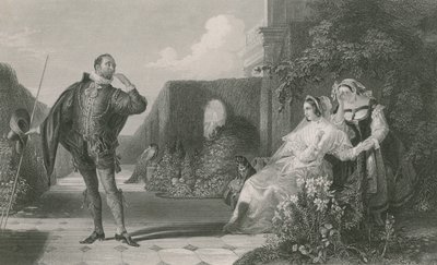 Malvolio, On İkinci Gece by Daniel Maclise
