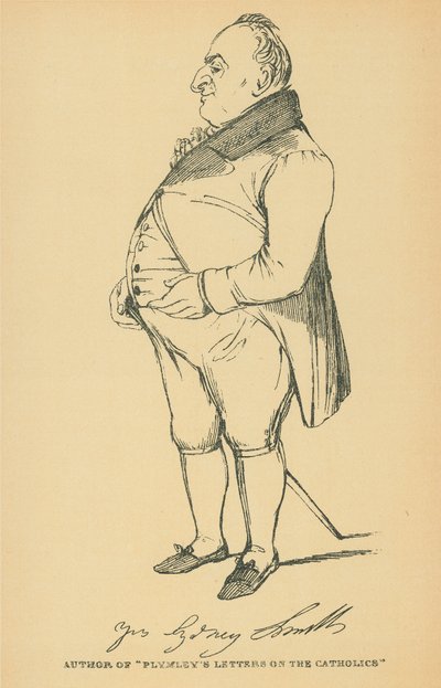 Rev Sidney Smith by Daniel Maclise