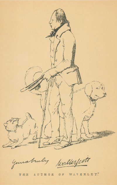 Sör Walter Scott by Daniel Maclise