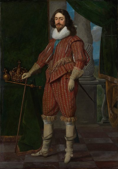 Charles I 1600-1649, İngiltere Kralı, 1629 by Daniel Mytens