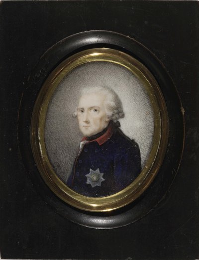 Prusya Kralı II. Friedrich, c. 1785 by Daniel Nikolaus Chodowiecki