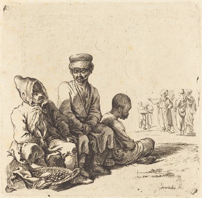 Ruslar ve Türkler by Daniel Nikolaus Chodowiecki