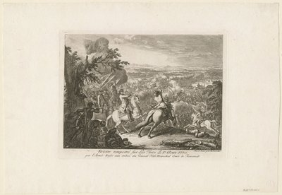 Cahul Savaşı, 1770 by Daniel Nikolaus Chodowiecki