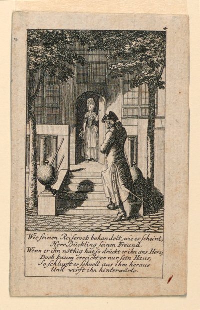 İkiyüzlü Arkadaş, "Königl: Grosbrit [anian] şecere takvimi, J.G. Berenberg tarafından 1780 yılı Lauenberg için" by Daniel Nikolaus Chodowiecki