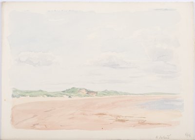 Kutsal Ada, 1896 (kağıt üzerinde kalem ve tuvalet) by Daniel Oliver