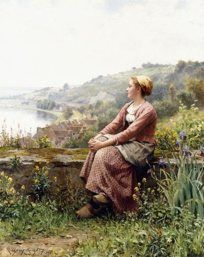 hayal, by Daniel Ridgway Knight