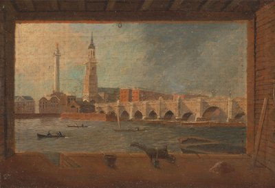 Londra Köprüsü'nden Bir Görünüm by Daniel Turner