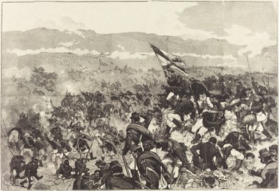 Plevne Savaşı. 30 Temmuz, Yükseklere Saldırı..., 18831890. by Daniel Urrabieta Vierge