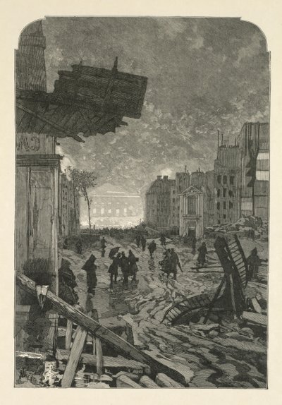 Yıkım, 1869. by Daniel Urrabieta Vierge