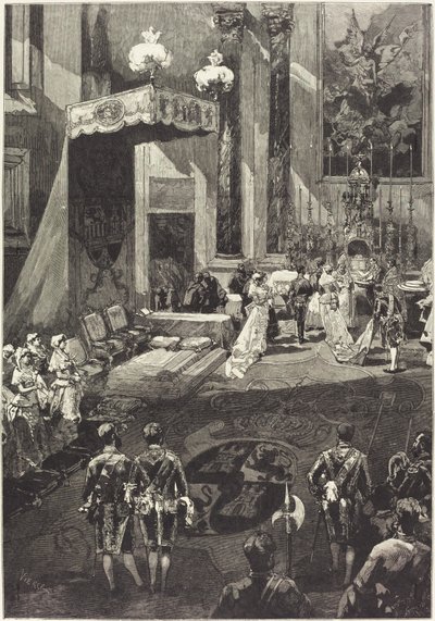 Bir Çocuğun Doğuşu, 1882. by Daniel Urrabieta Vierge