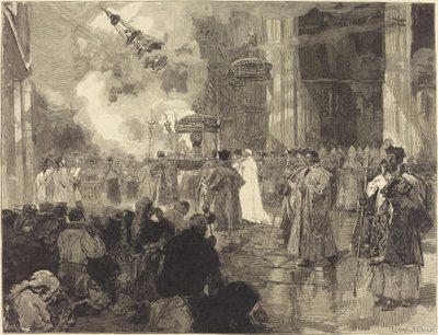 Santiago de Compostela Festivalleri: Emanetler Alayı. by Daniel Urrabieta Vierge