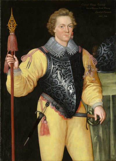 Bir Adamın Portresi, muhtemelen Sir Robert Sidney (1563-1626) by Daniël van den Queborn