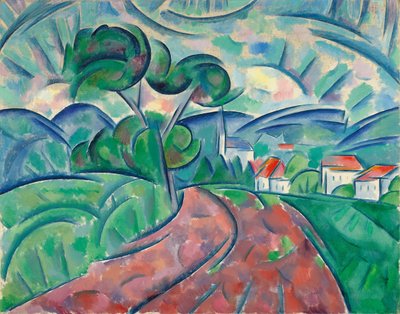 Köy Yolu; La route au köyü, c.1908-1912 by Daniel Vladimir Baranoff Rossine