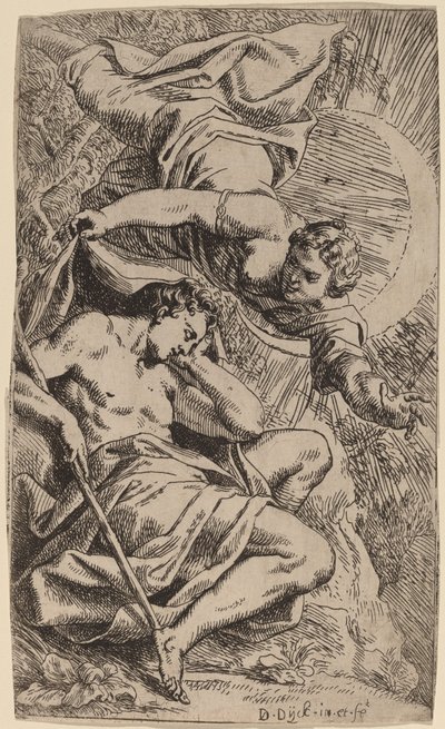 Diana ve Endymion by Daniel van den Dyck