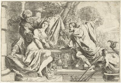Susanna ve Yaşlılar by Daniel van den Dyck