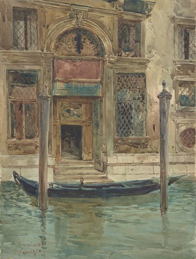 Venedik Sarayı Portalı, 1839-1911. by Daniele Bucciarelli