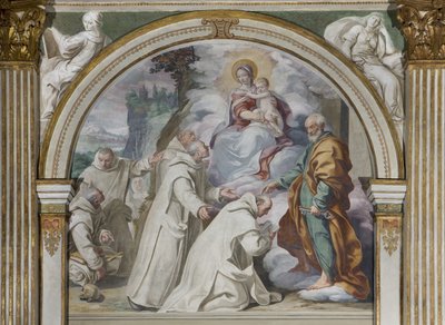 Carthus Kuralının Onaylanması, 1629 by Daniele Crespi