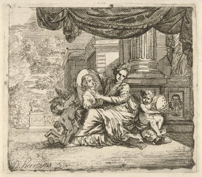 resim alegorisi by Daniël Herreyns (I)