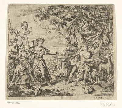 Orpheus ve Ciconia Maenadları by Daniël Herreyns (I)