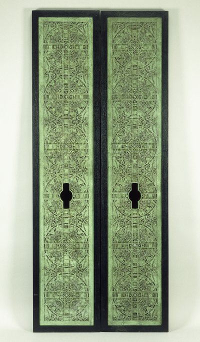 İki asansör paneli, 1894-1895 by Dankmar Adler