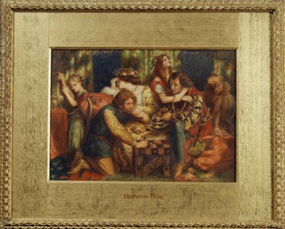 dün roza by Dante Gabriel Charles Rossetti