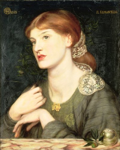 Dal, 1865 by Dante Gabriel Charles Rossetti