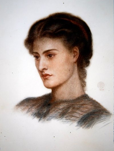iyonid kız by Dante Gabriel Charles Rossetti