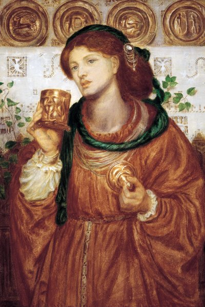 ""The Cup of Love"" Dante Gabriel Rossetti