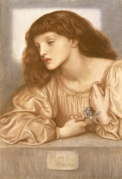 Mayıs Morris, 1872 by Dante Gabriel Charles Rossetti