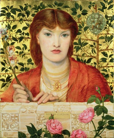 Kupa Kraliçesi: Alice Wilding by Dante Gabriel Charles Rossetti