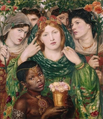 Sevgili. 1865/66 by Dante Gabriel Charles Rossetti