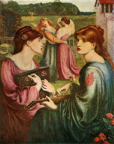 Bower Çayırı, 1850-1872, c1912 by Dante Gabriel Charles Rossetti