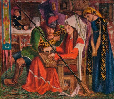 Yedi Kulenin Melodisi, 1857 by Dante Gabriel Charles Rossetti