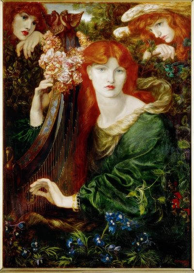 çelenk by Dante Gabriel Charles Rossetti