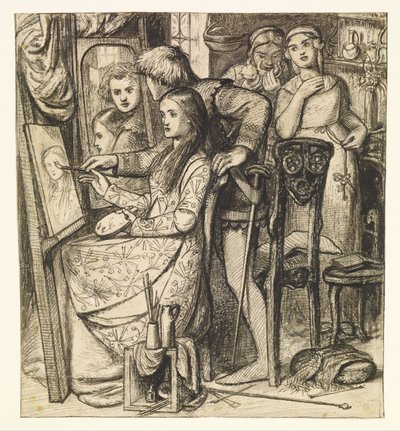 Aşkın Aynası veya Aşkın Bir Mesel by Dante Gabriel Charles Rossetti
