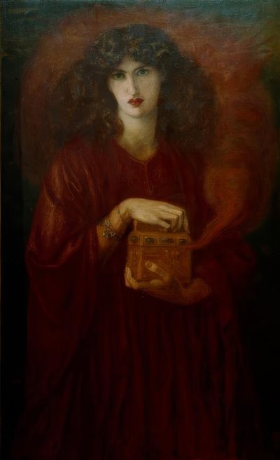 pandora by Dante Gabriel Charles Rossetti