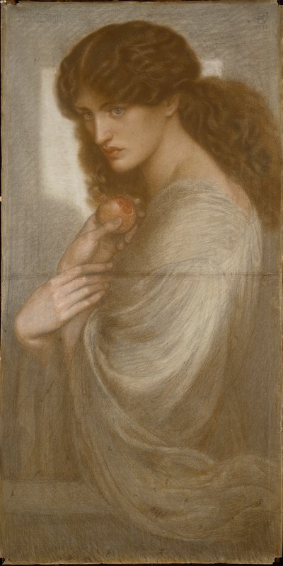 Proserpina, 1871 by Dante Gabriel Rossetti