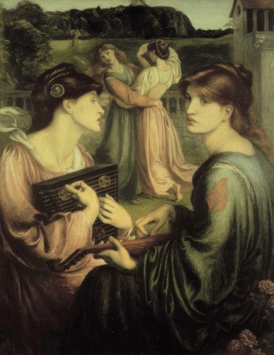 Bower Çayırı by Dante Gabriel Charles Rossetti