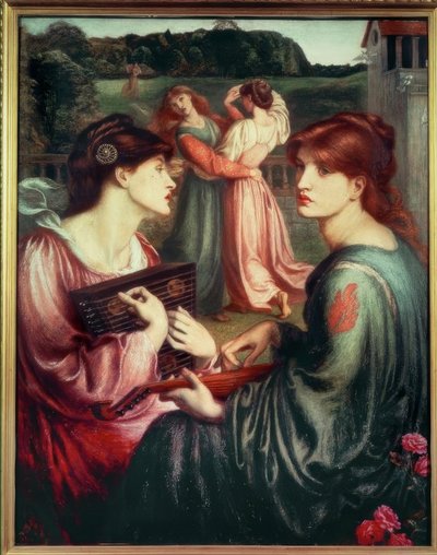 Bower Çayırı by Dante Gabriel Charles Rossetti