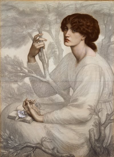 Gündüz Rüyası, 19. yüzyılın sonlarında by Dante Gabriel Rossetti