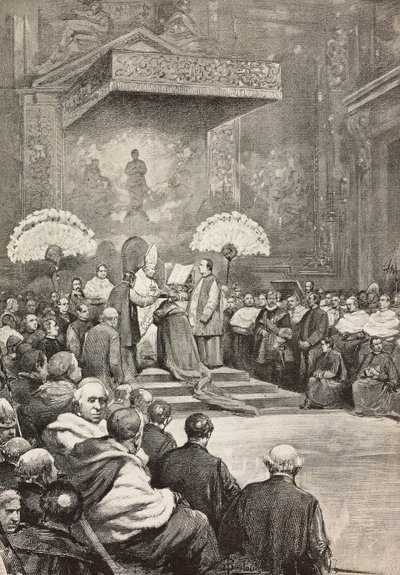13 Kasım'da, Papa XIII. by Dante Paolocci