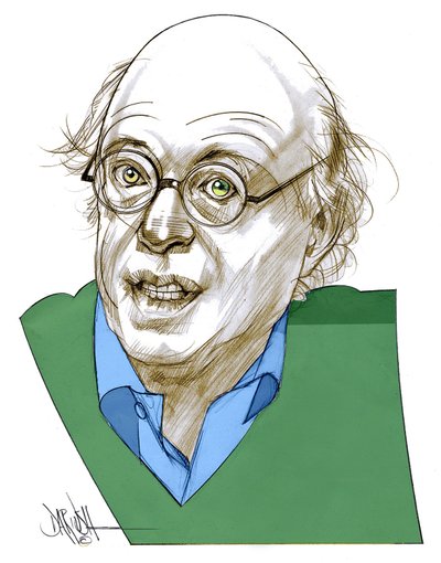 Sennett Richard , 2008 (dijital renkli kalem çizimi) by Dariush Radpour