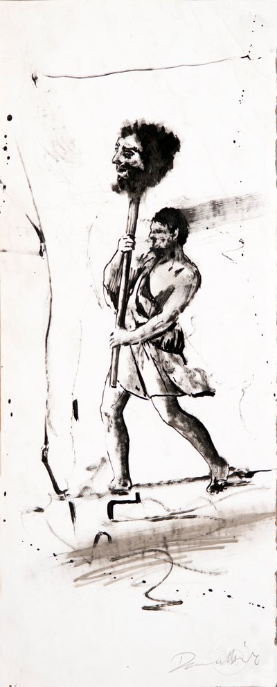 Davut ve Golyat çalışması by Darren Coffield