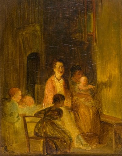 Duvardaki Tavşan, 1815 dolayları (tuval üzerine yağlı boya) by David (attr.) Wilkie