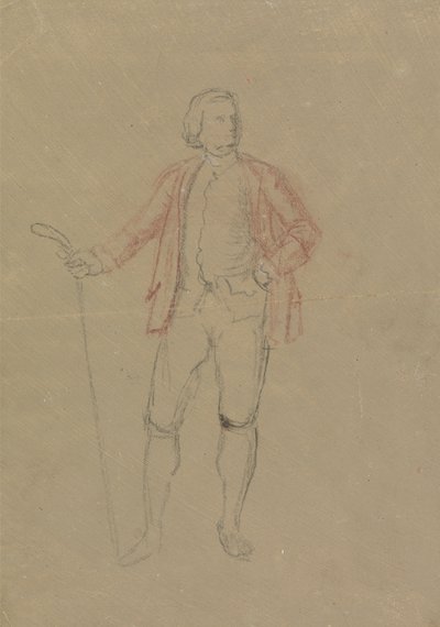 William Inglis'in Portresi için Çalışma by David Allan