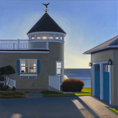 Seeing It Through, 2016 (tuval üzerine yağlıboya) by David Arsenault