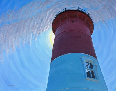 Işığı Görmek, 2017 (tuval üzerine yağlıboya) by David Arsenault